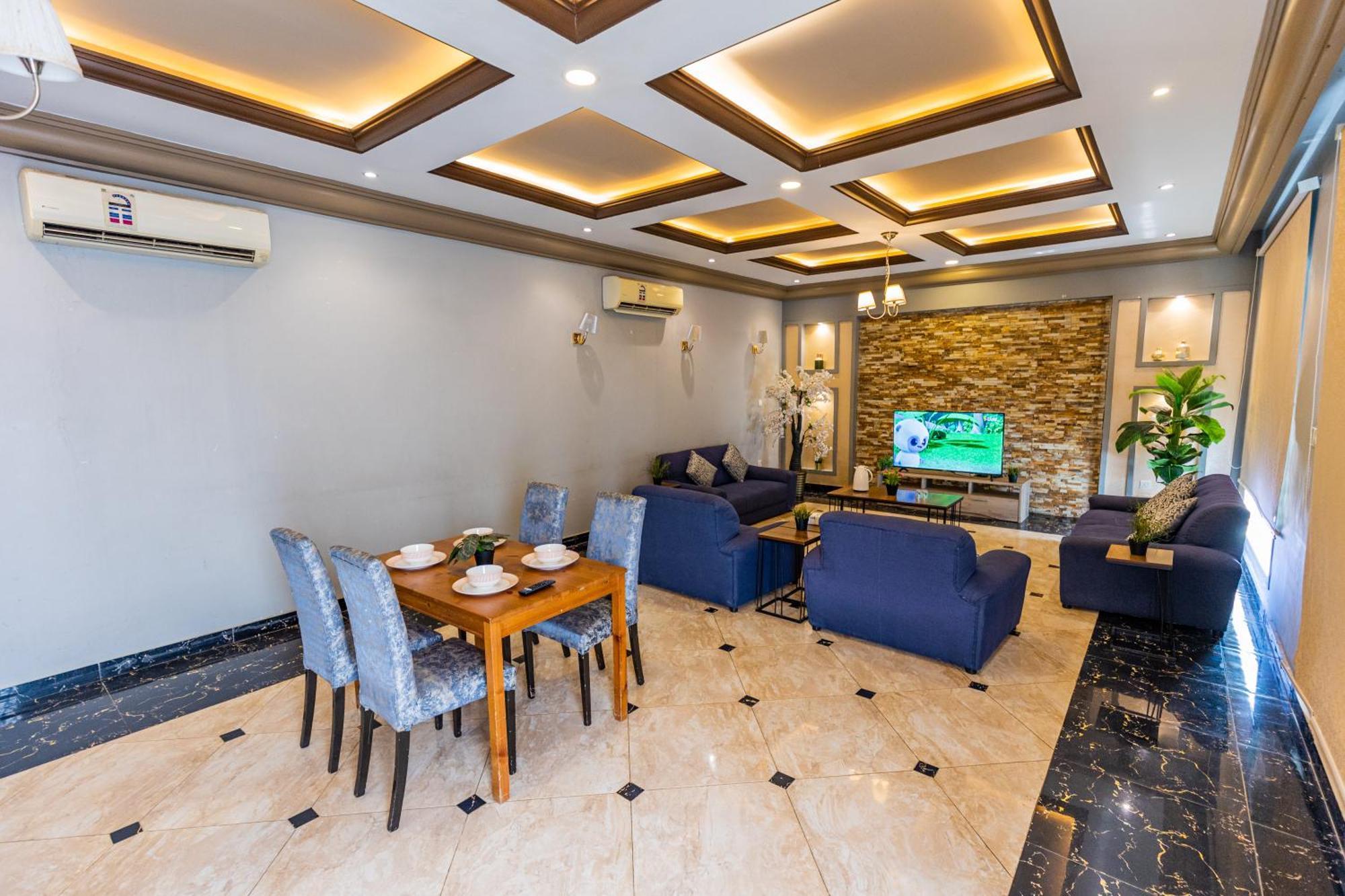 شاليهات الكوخ السويسري وأكوابارك Villa Ash Shishah Bagian luar foto