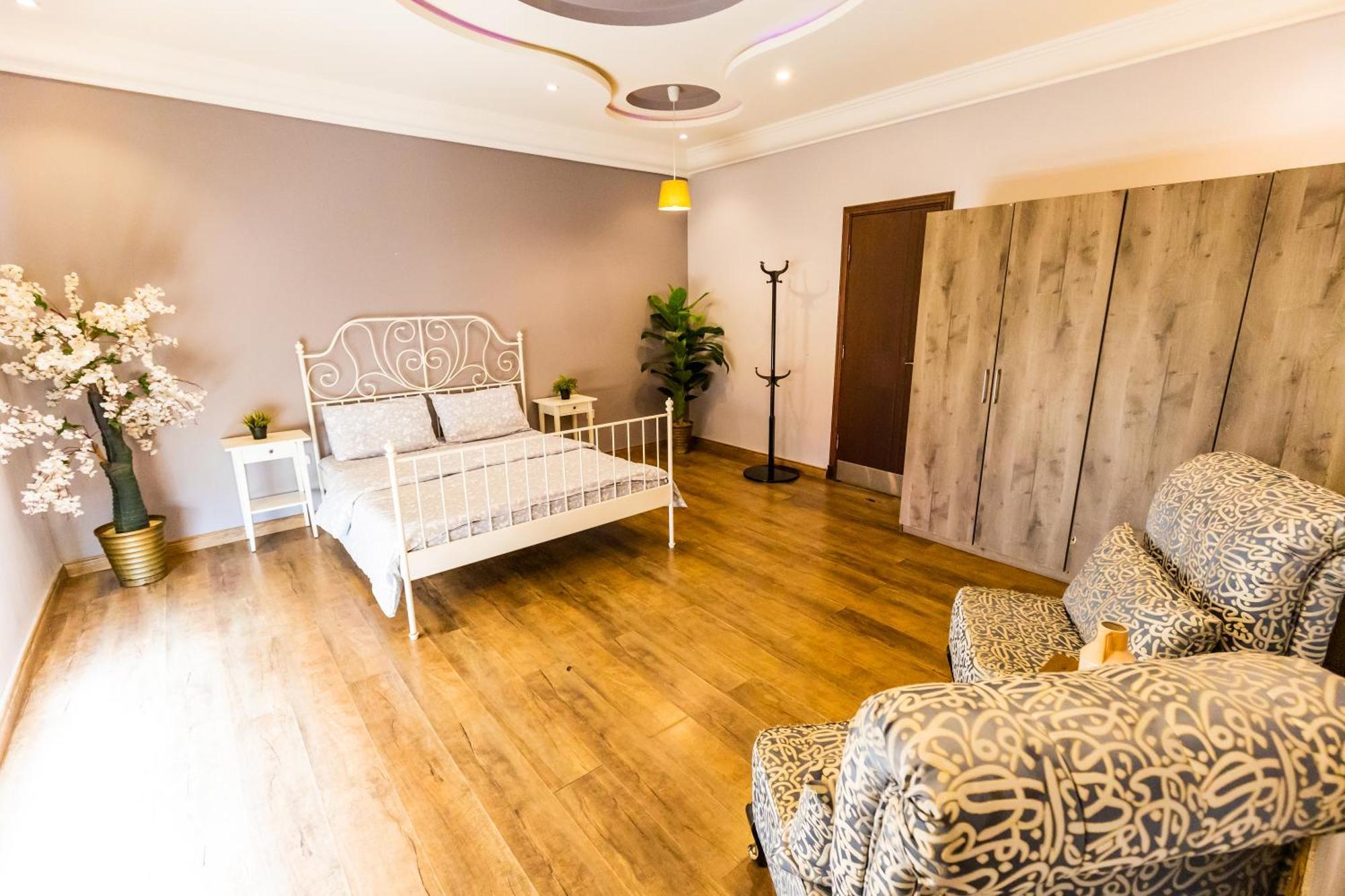 شاليهات الكوخ السويسري وأكوابارك Villa Ash Shishah Bagian luar foto